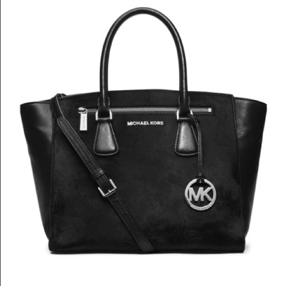 Michael Kors Large Sophie Calf-Hair Satchel